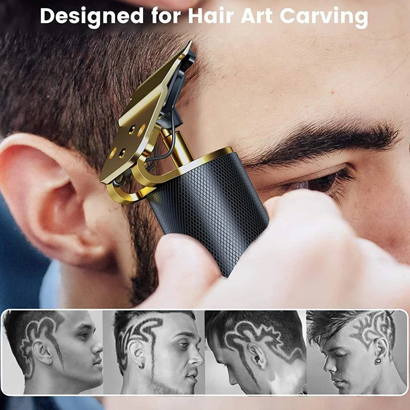 Professional T9 Hair Clipper For Mens USB Fast Rechargeable Beard Care Tools Provide Comfortable Precise Shaving Hair Trimmer Peaceful Pleasures Health and Wellness