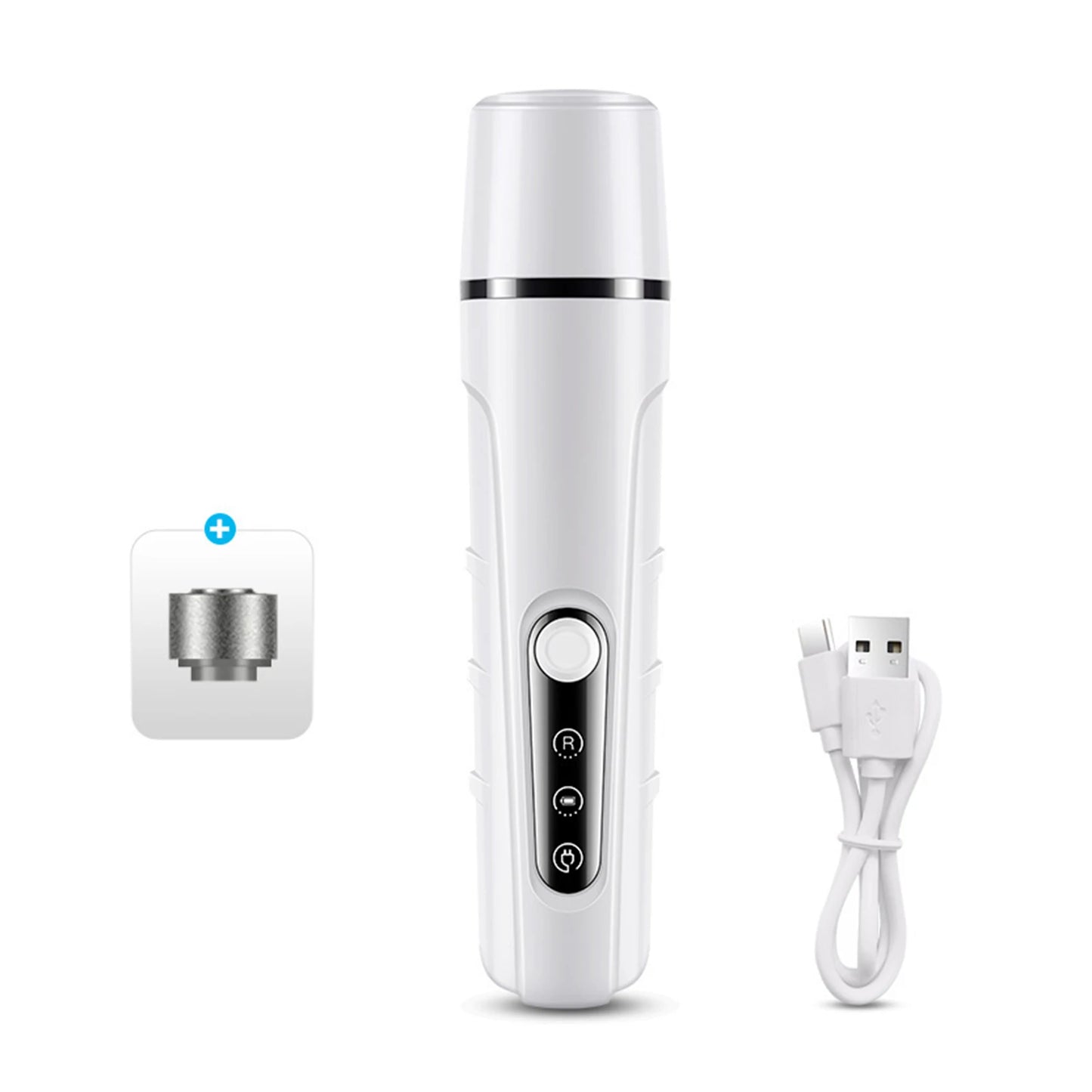High Power Bass Led Light Professional Pet Electric Nail Grinder Dog Cat Nail Clippers Animal Trimmer Pet Paw Grooming Care Tool Peaceful Pleasures Health and Wellness Package