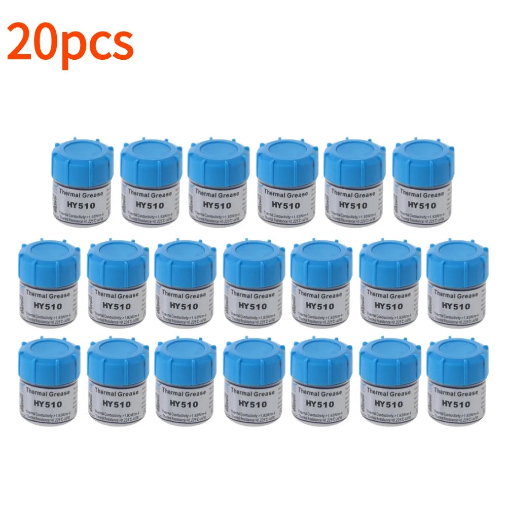 HY510 Silicone Thermal Paste for CPU and GPU Cooling Peaceful Pleasures Health and Wellness 20pcs