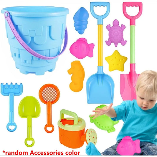 Kids Beach Toys Set – Sand Bucket, Shovels & Animal Molds Beach Sand Toy Set Peaceful Pleasures Health and Wellness