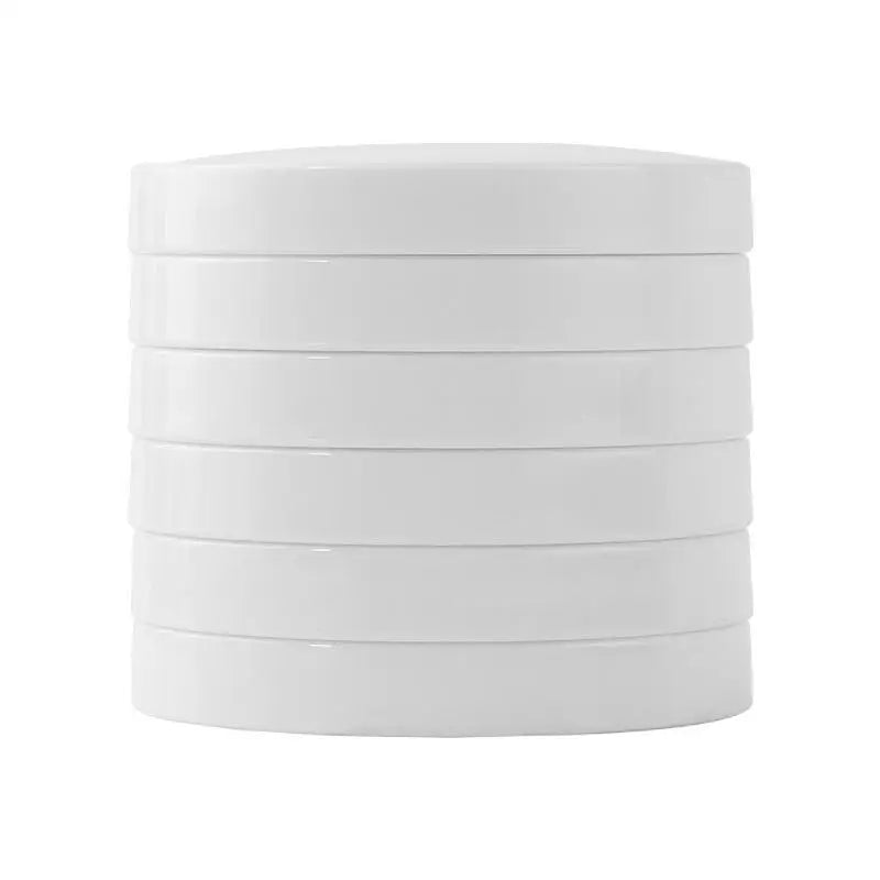 5-Layer Faux Ceramic Paint Palette with Lid | Mixing Dish Set