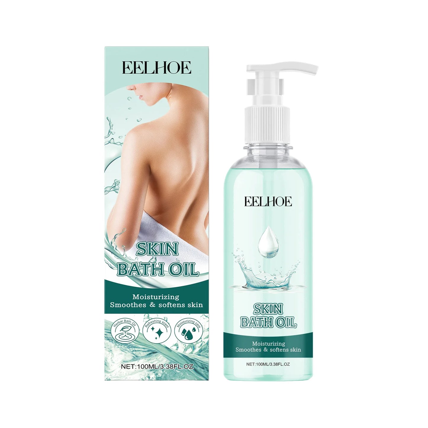 EELHOE Nicotinamide Bath Oil for Brightening Skin Repair Peaceful Pleasures Health and Wellness