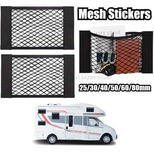Car Trunk Net Mesh Organizer – Universal Elastic Storage Bag Car Trunk Organizer Oasis Select
