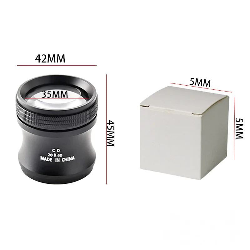 Handheld Cylindrical Magnifying Glass Underestimates Pigeon Eye Buddha Brand 20 Times Jewelry Diamond Magnifying Glass Peaceful Pleasures Health and Wellness