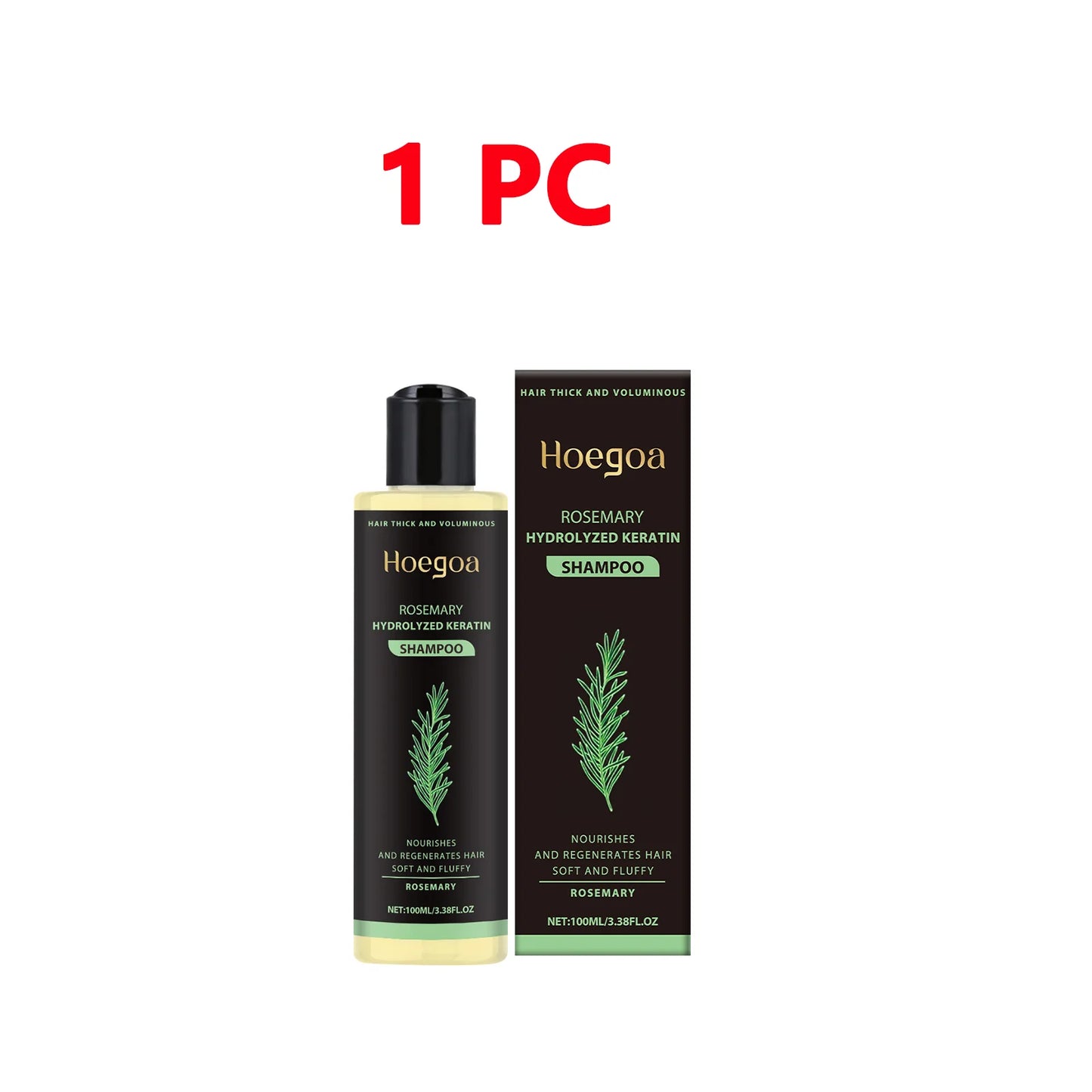 Rosemary Shampoo – Thickening, Volumizing & Oil Control
