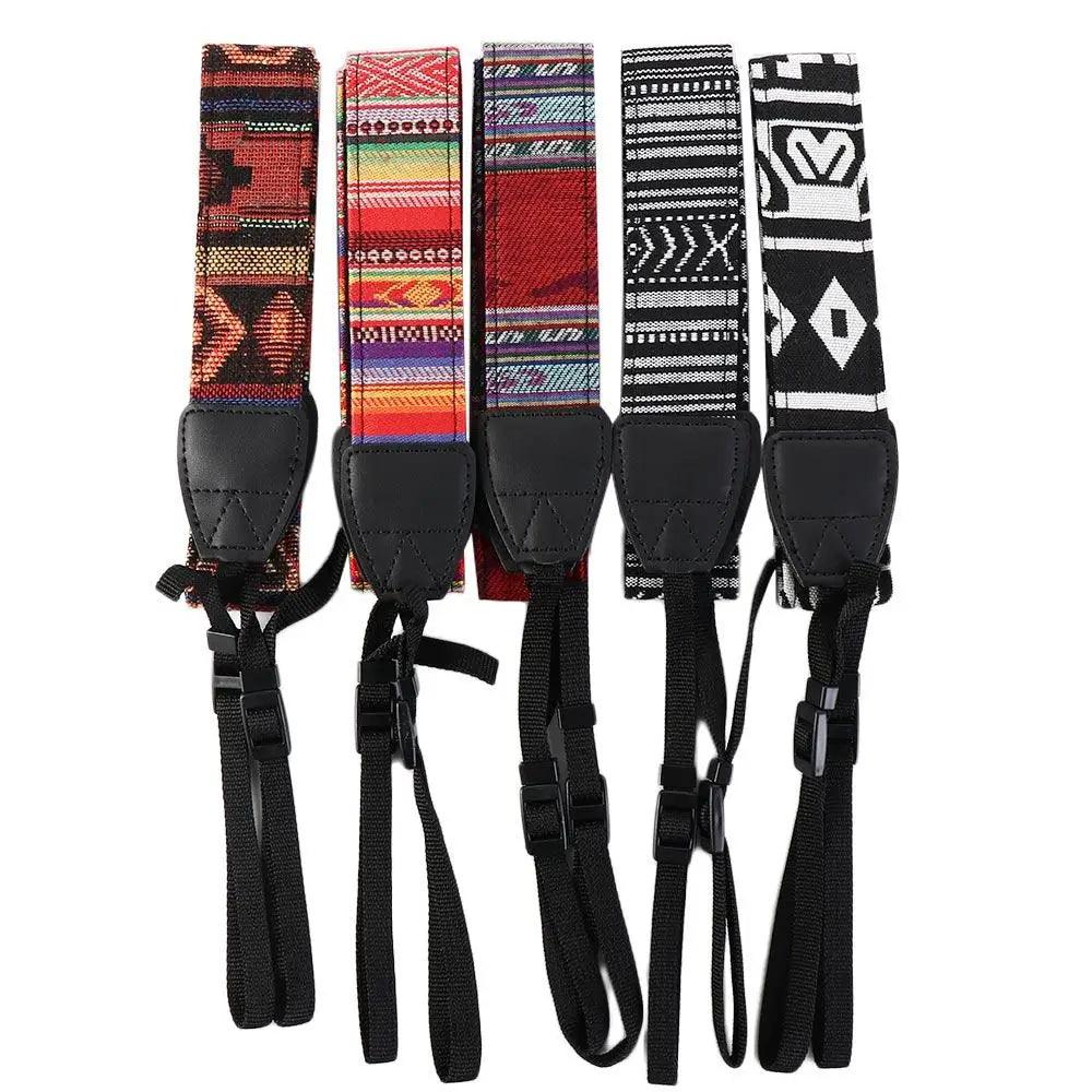 Lightweight Universal Anti-slip SLR DSLR Adjustable Cameras Strap Camera Shoulder Strap Camera Neck Belt Vintage Peaceful Pleasures Health and Wellness