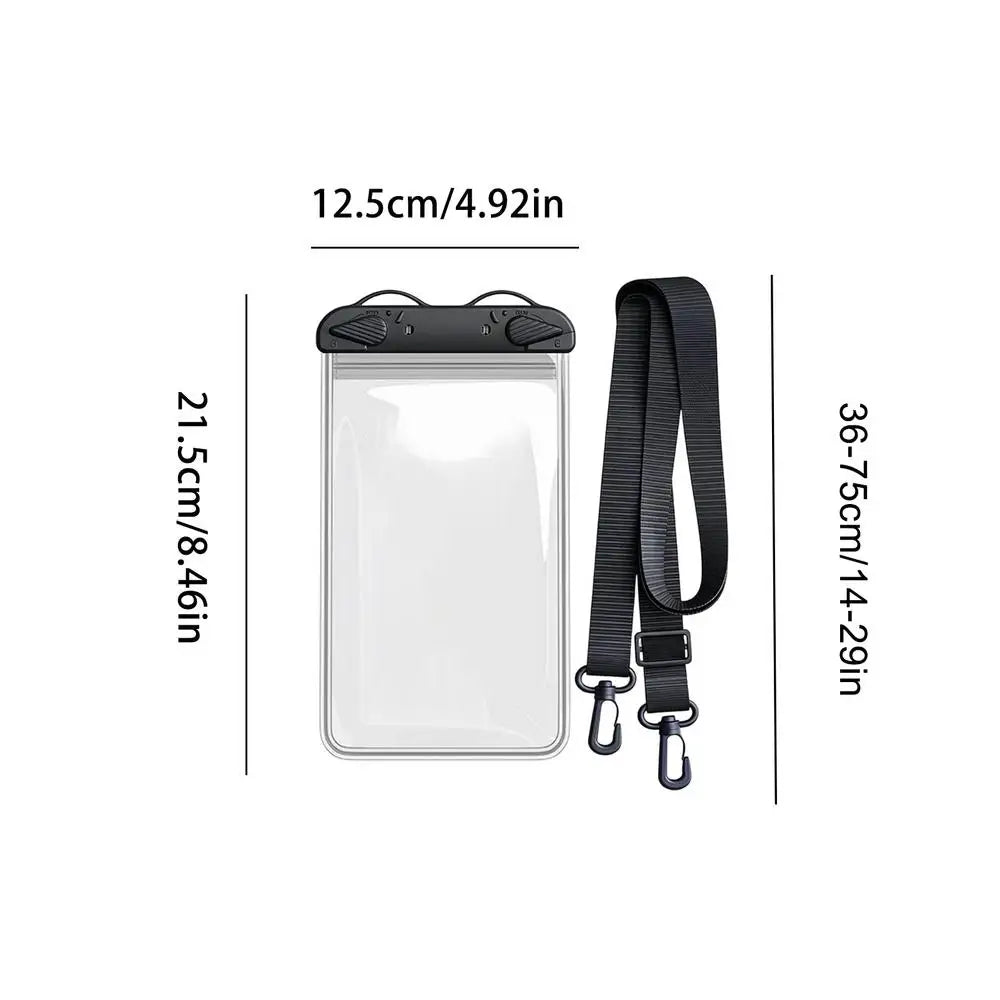 Waterproof Phone Pouch Touch Screen – Up to 7" with Lanyard