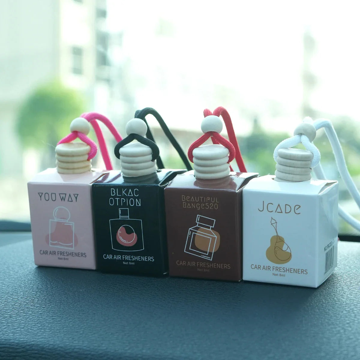 FORMBO Hanging Rope Car Air Freshener – Lasting Scent