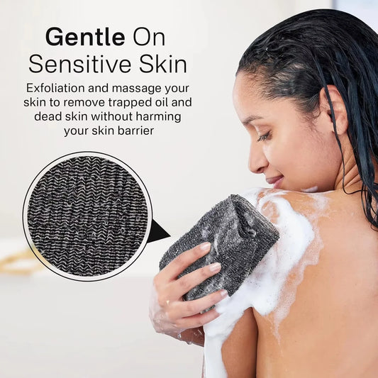 Japanese Exfoliating Bath Towel | Body Back Scrubber Cloth Body Scrubber Cloth Oasis Select