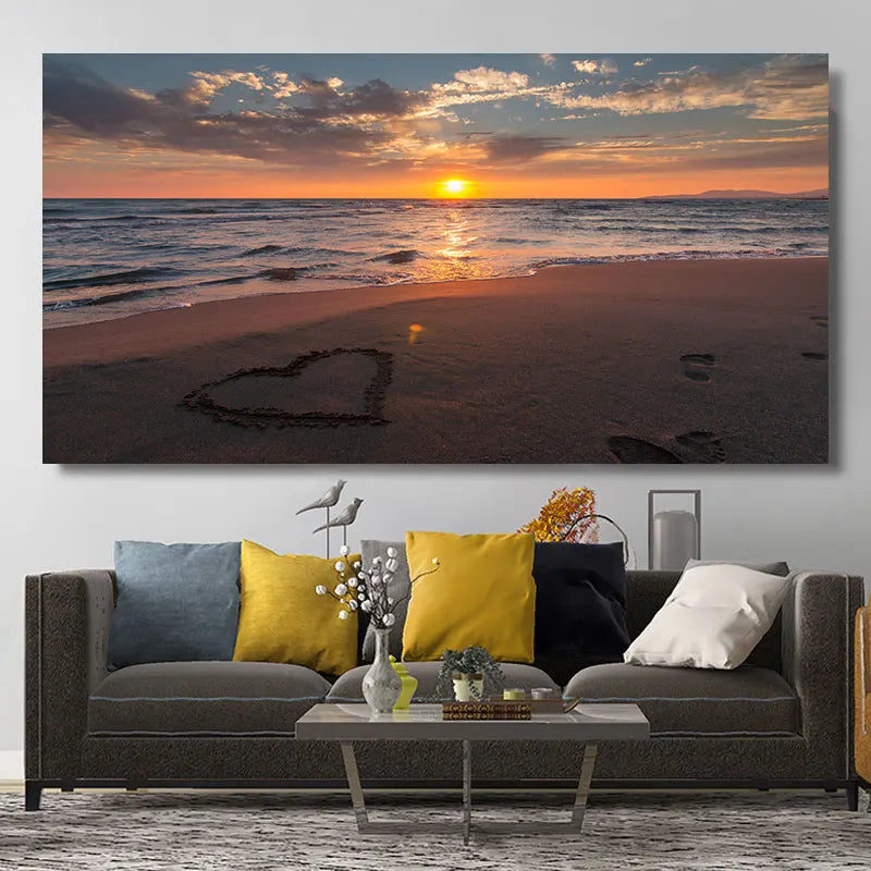 Natural Modern Seascape Wall Pictures Landscape Beach Sea Ocean Canvas Painting Wall Art Posters for Living Room Decor Cuadros Peaceful Pleasures Health and Wellness w2573 seascape-3 30x60cm