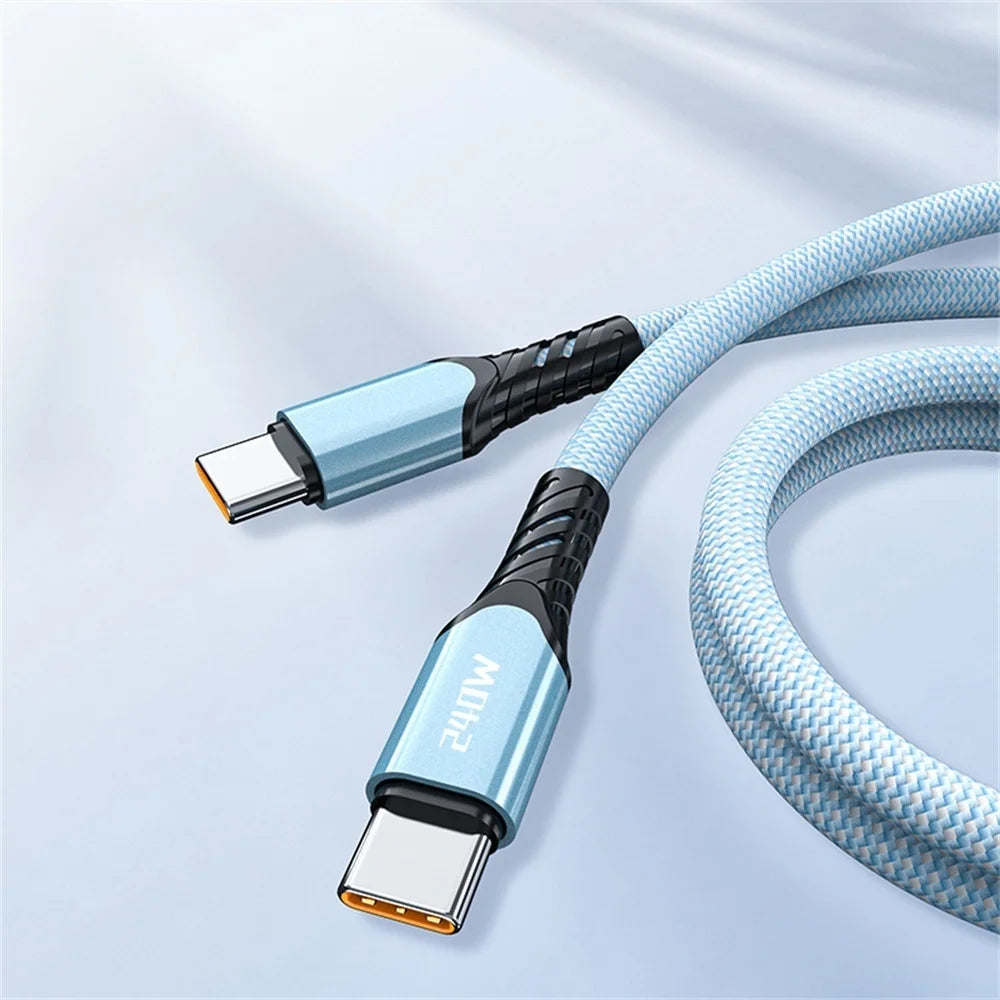 240W USB-C Fast Charging Cable QC4.0 | MacBook Samsung iPhone