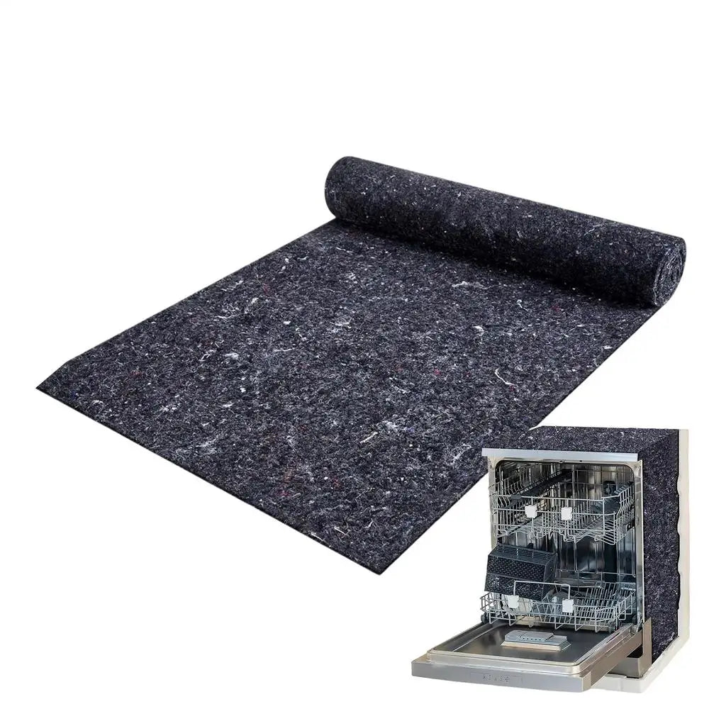 Sound Insulation Blanket Noise Blocking Cover Sheet Wall Insulation Blanket For Attic Roof Wall Shed Barn Pipe Oven Appliance Peaceful Pleasures Health and Wellness China Mainland 24x96in