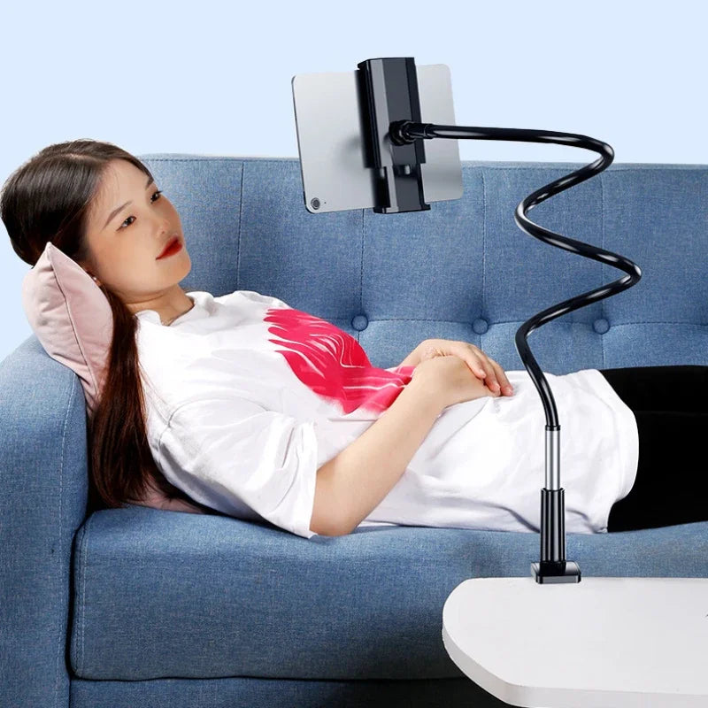 70cm Foldable Phone & Tablet Clip Stand – Bedside & Headrest