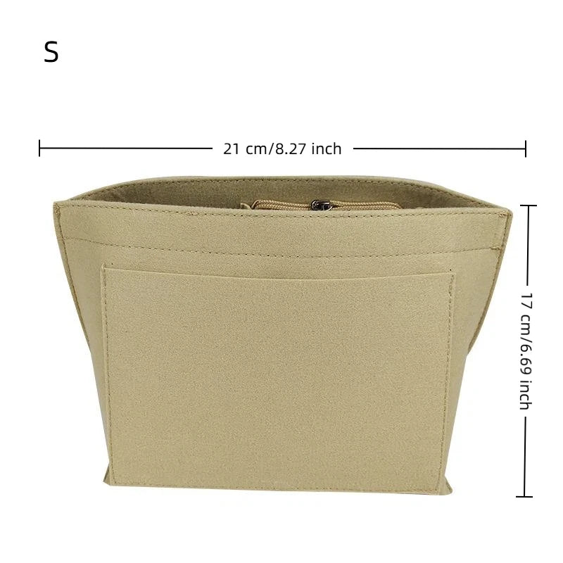 Felt Purse Organizer Insert | Handbag Liner & Shape Support