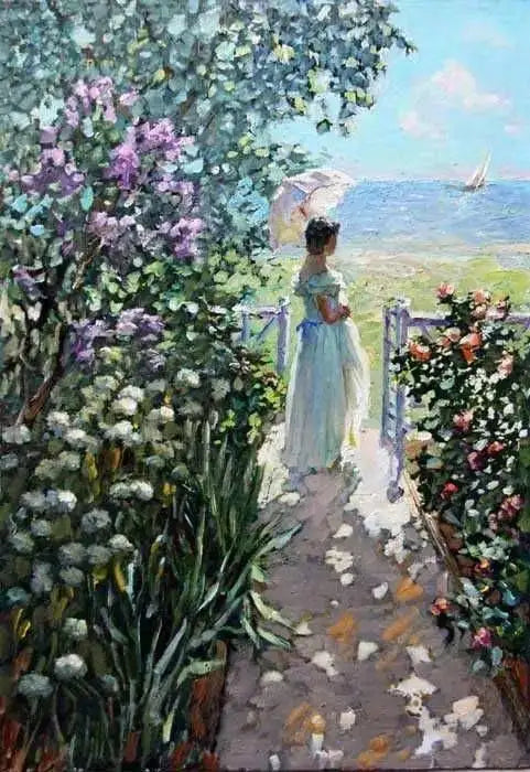GATYZTORY Paint By Numbers For Adults Children Ballet Girl DIY HandPainted Oil Painting Figure Picture Home Wall Decor Gift Peaceful Pleasures Health and Wellness 99-3 30x40cm Unframed