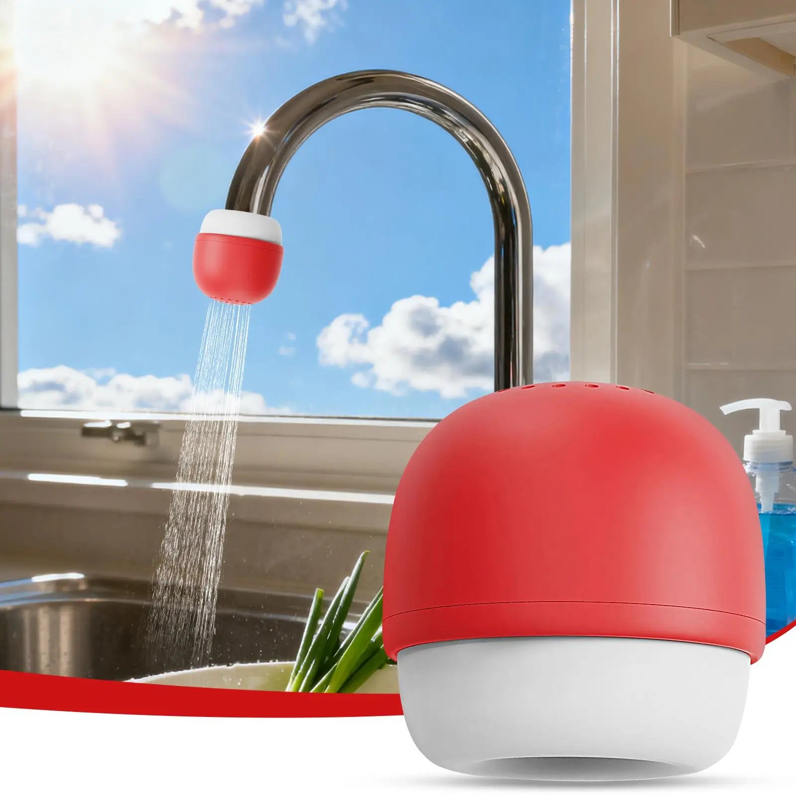 6-Layer Faucet Water Filter | Easy Install Kitchen & Bathroom Faucet Water Filter Peaceful Pleasures Health and Wellness