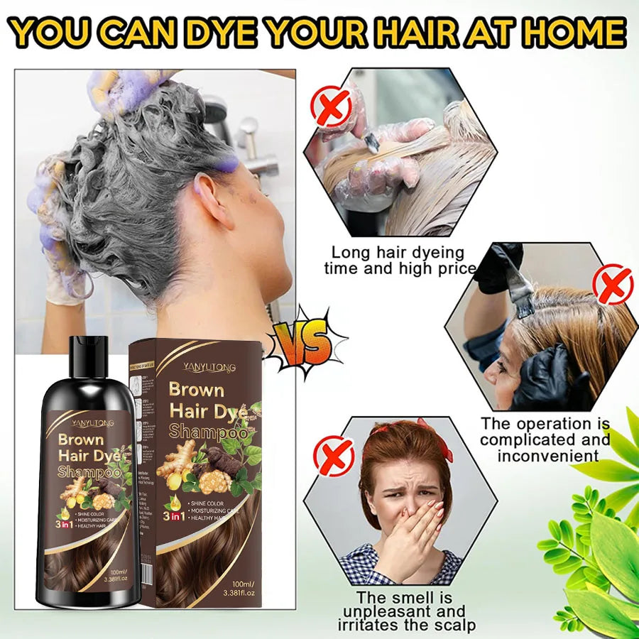 3-in-1 Turmeric Shampoo for Color-Treated Hair | Plant-Based