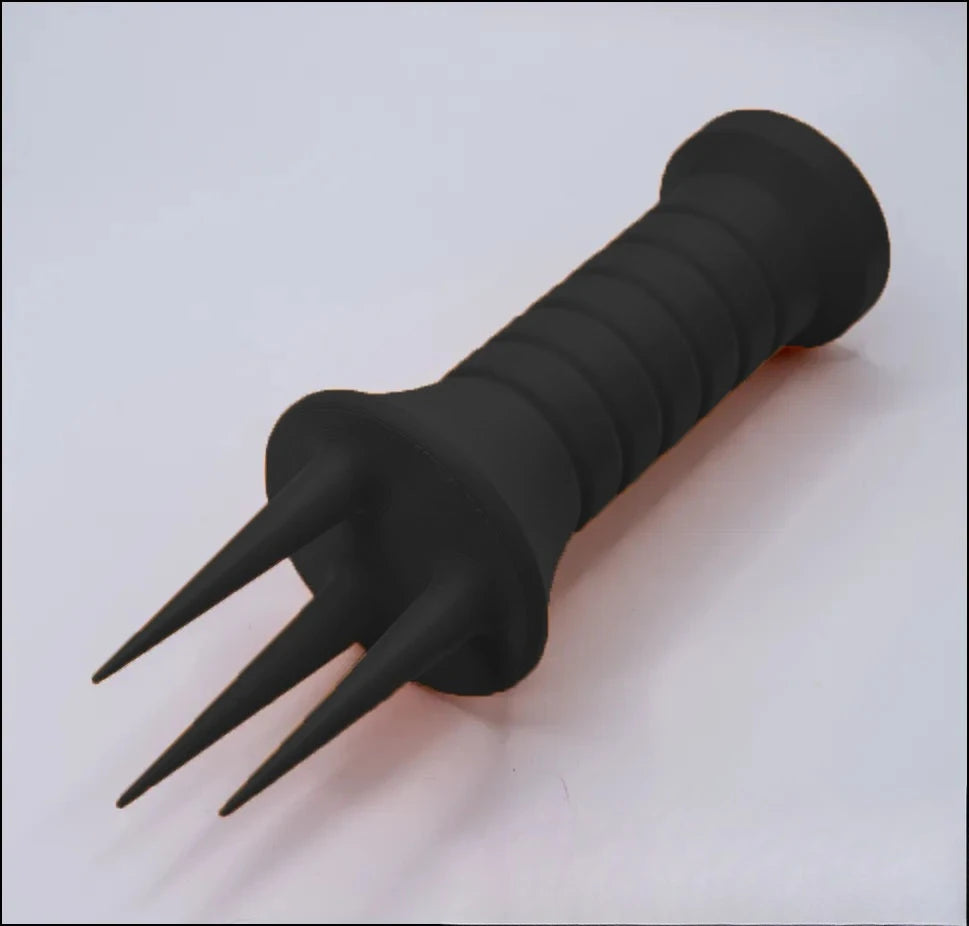 Ergonomic 3D Printed Soil Aerator Manual Hand Tiller & Cultivator