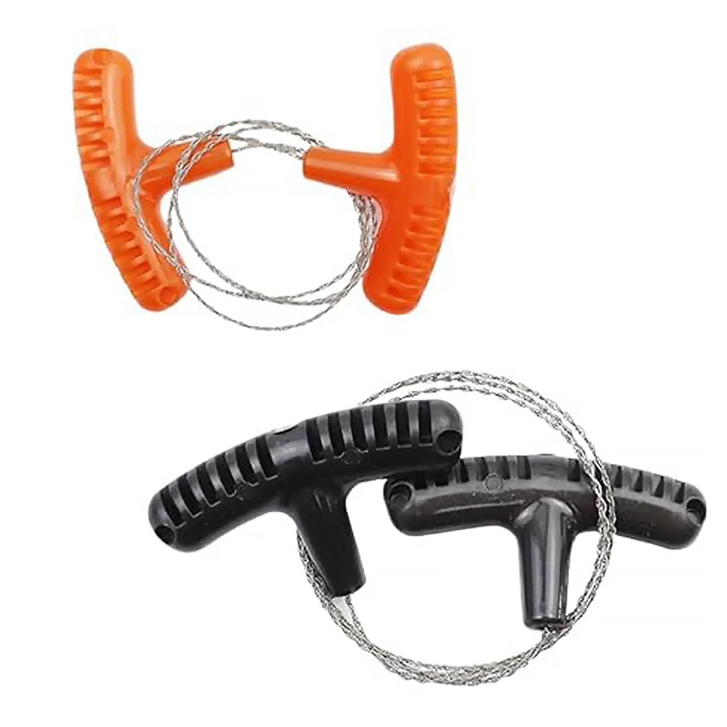 Cable Saw Stainless Steel Wire Saw Pocket Hand Saw for PVC, PE, ABS Pipes Cutting, Camping Hiking Wood Cutting Peaceful Pleasures Health and Wellness redx1 blackx1