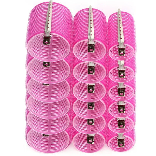 28-Piece Heatless Hair Roller Set | 3 Sizes Self-Grip Curlers Hair Rollers Set Peaceful Pleasures Health and Wellness