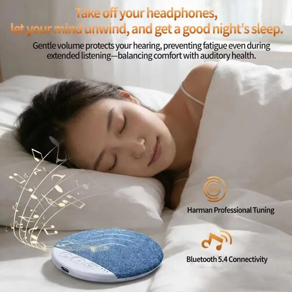 Bluetooth Under-Pillow Speaker for Relaxing Sleep Peaceful Pleasures Health and Wellness