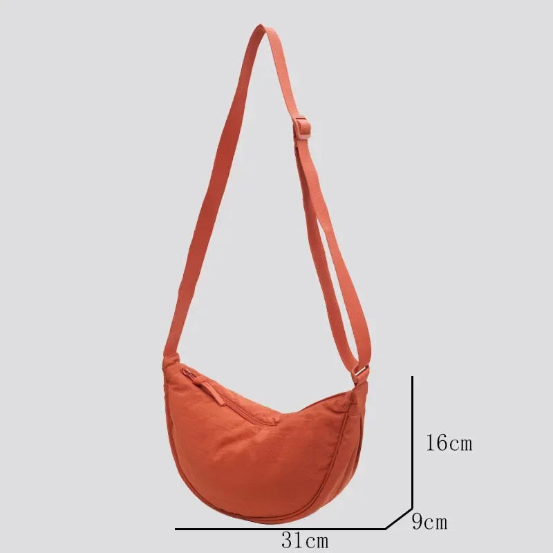 Women's Large Canvas Hobo Crossbody Shoulder Bag | Tote Purse