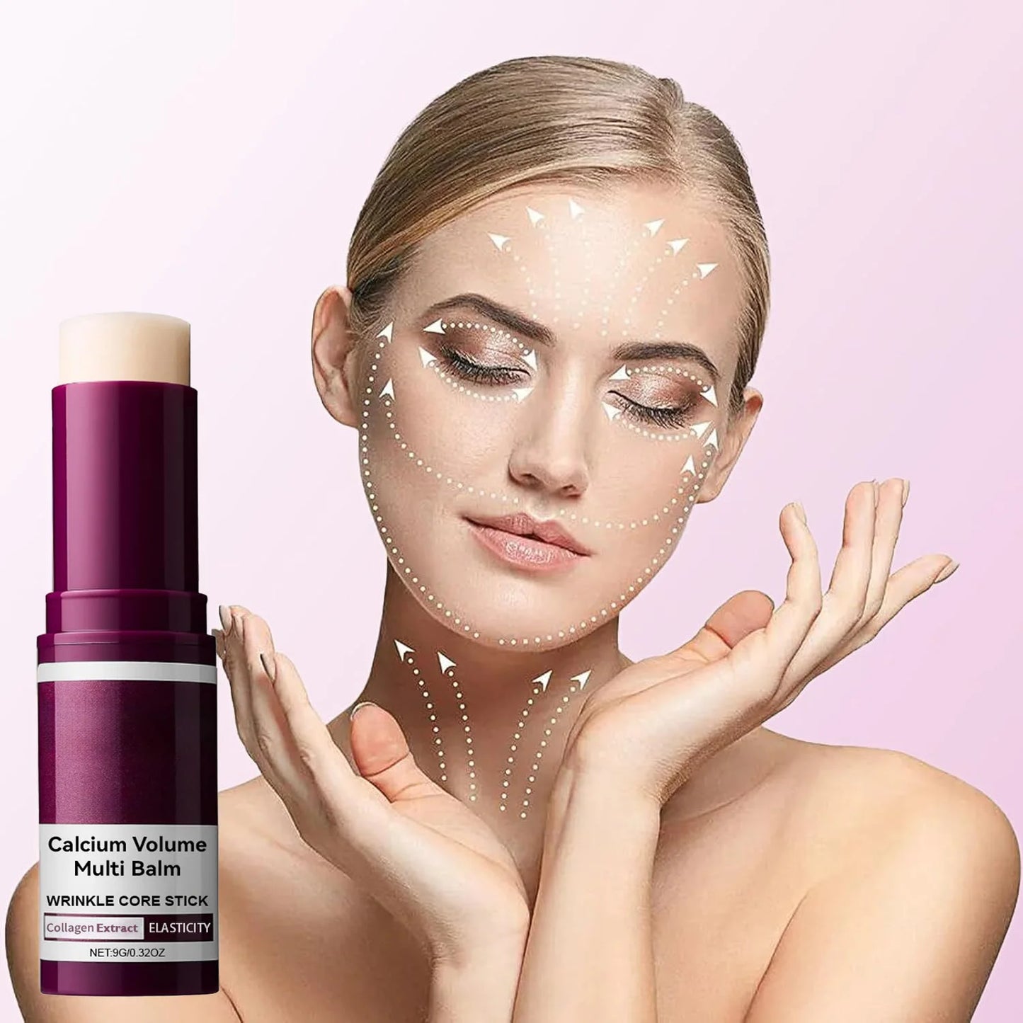 Calcium Collagen Balm Stick – Hydrating Face & Eye Firming Cream