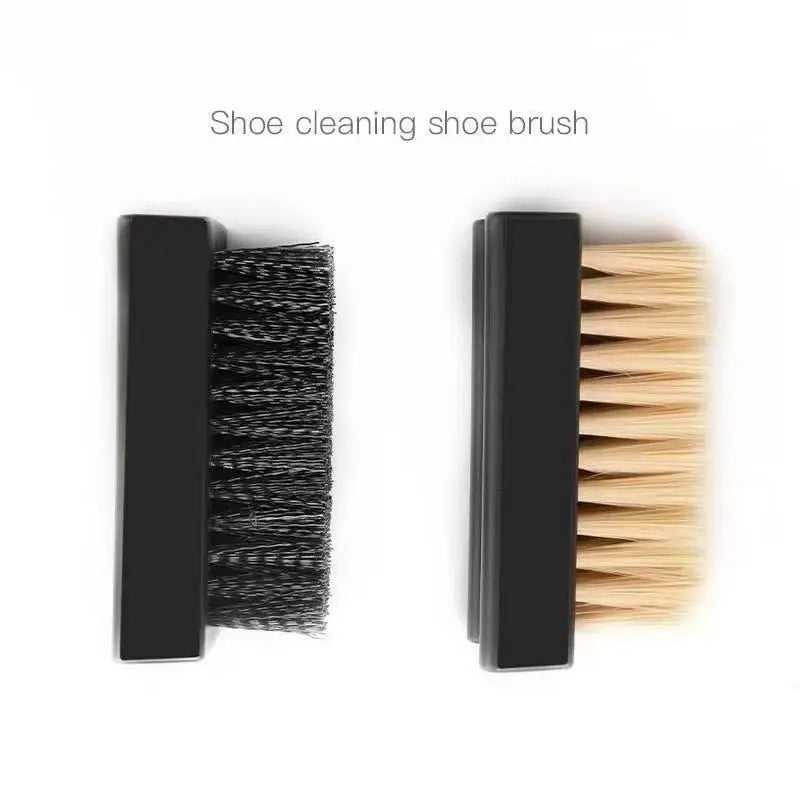 Nylon Shoe Cleaning Brush Set – Soft & Hard Bristles (1 Pair)