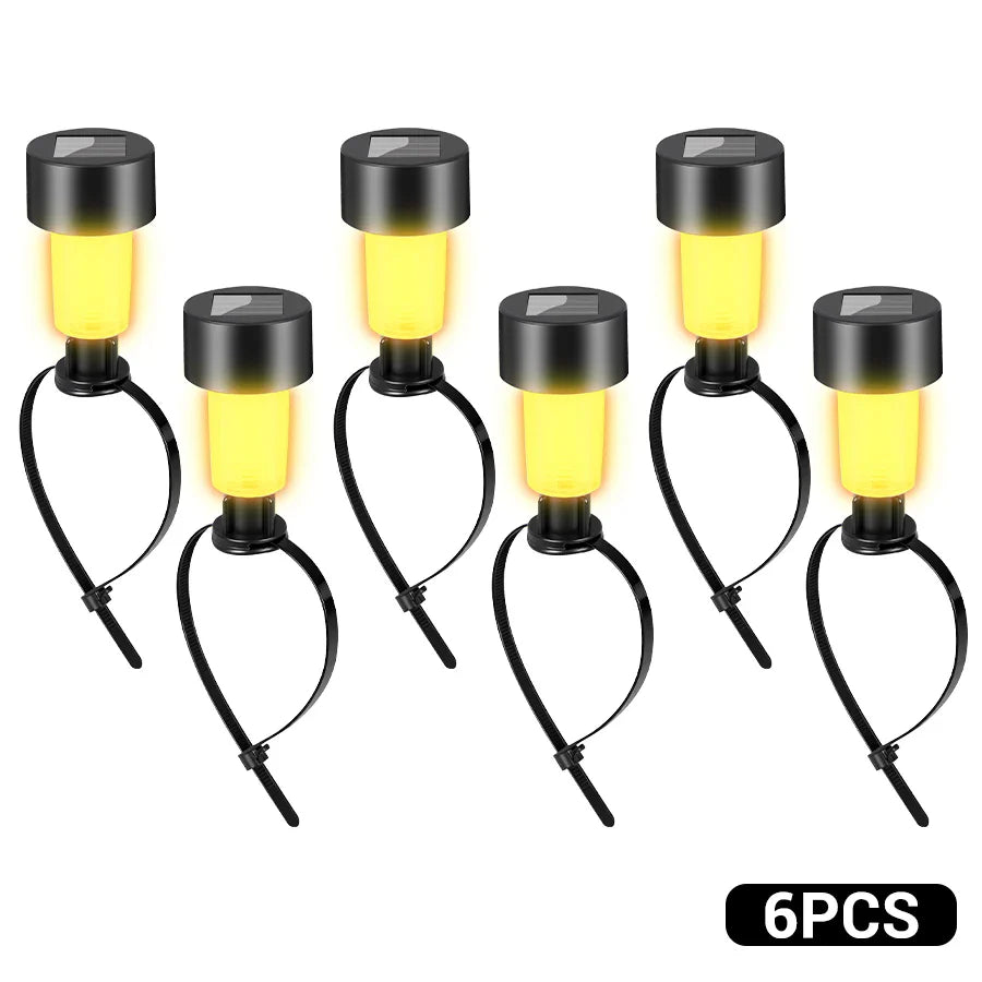 Solar LED Pool Rail Lights | IP44 Waterproof | 1–6 Pcs