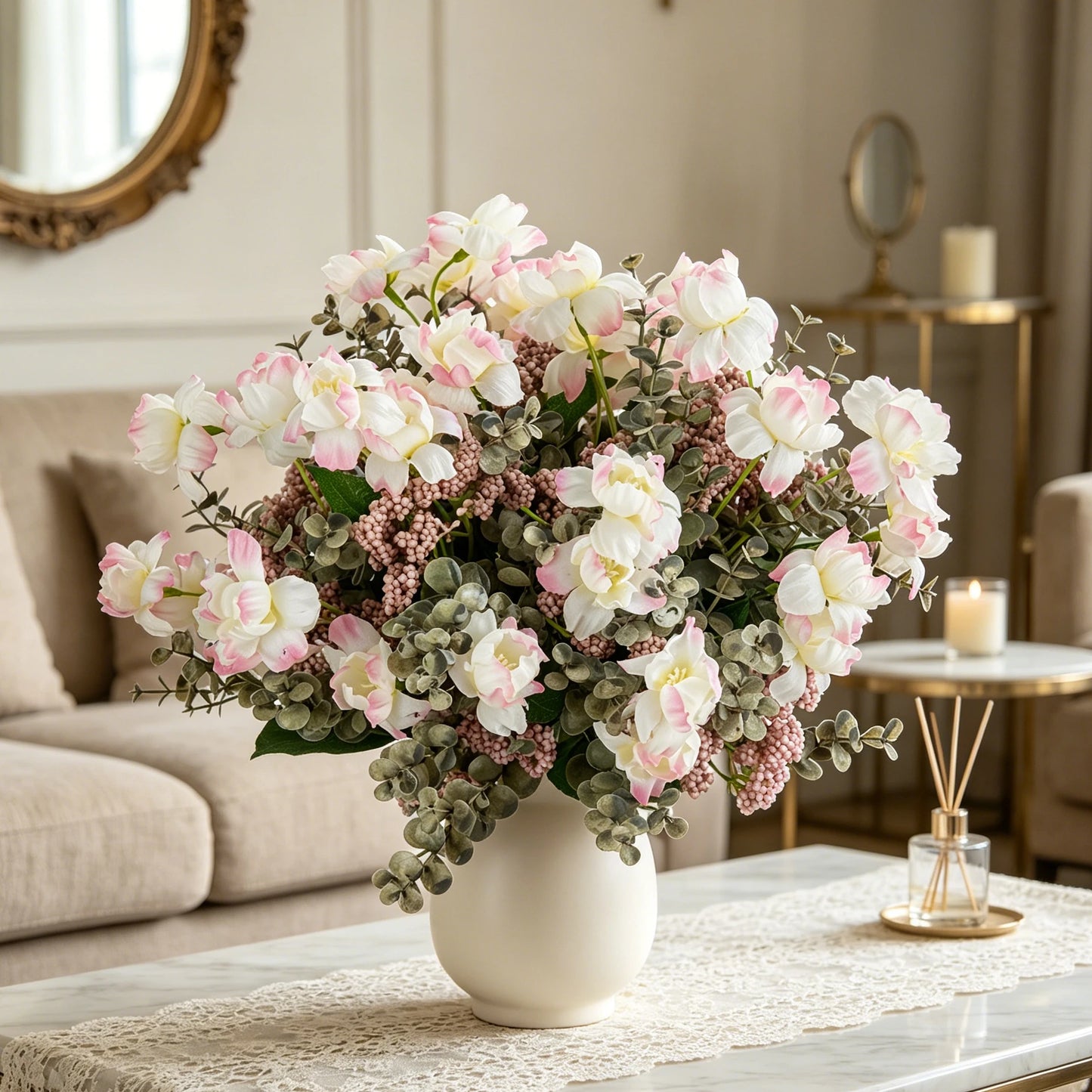 Artificial Silk Camellia Flowers – Wedding & Home Décor