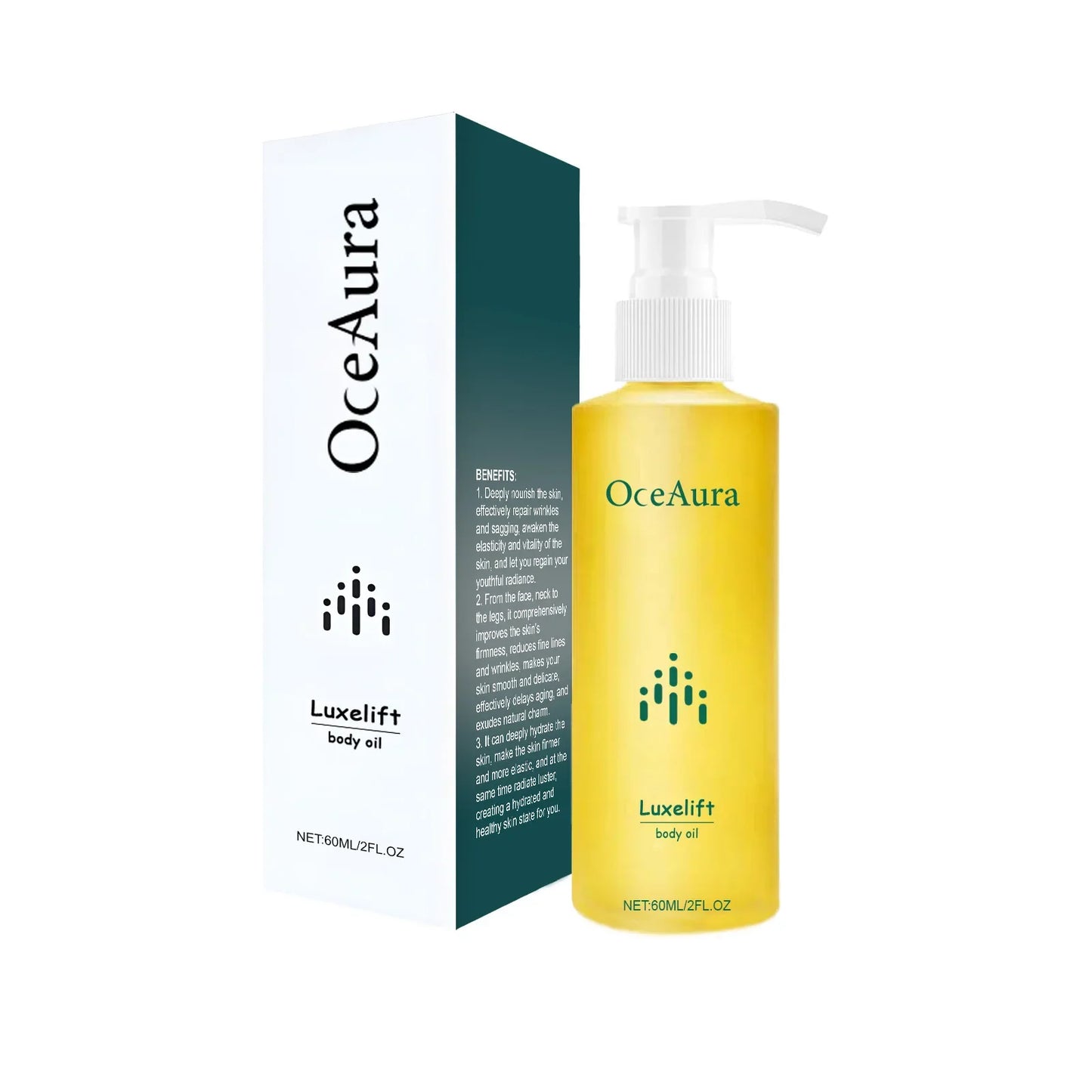 OceAura Skin Firming Body Oil – Anti-Wrinkle & Nourishing