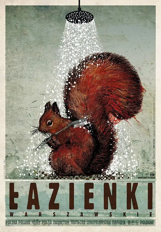 Retro Poland Podhale Kocie Góry Canvas Wall Art Print | Unframed