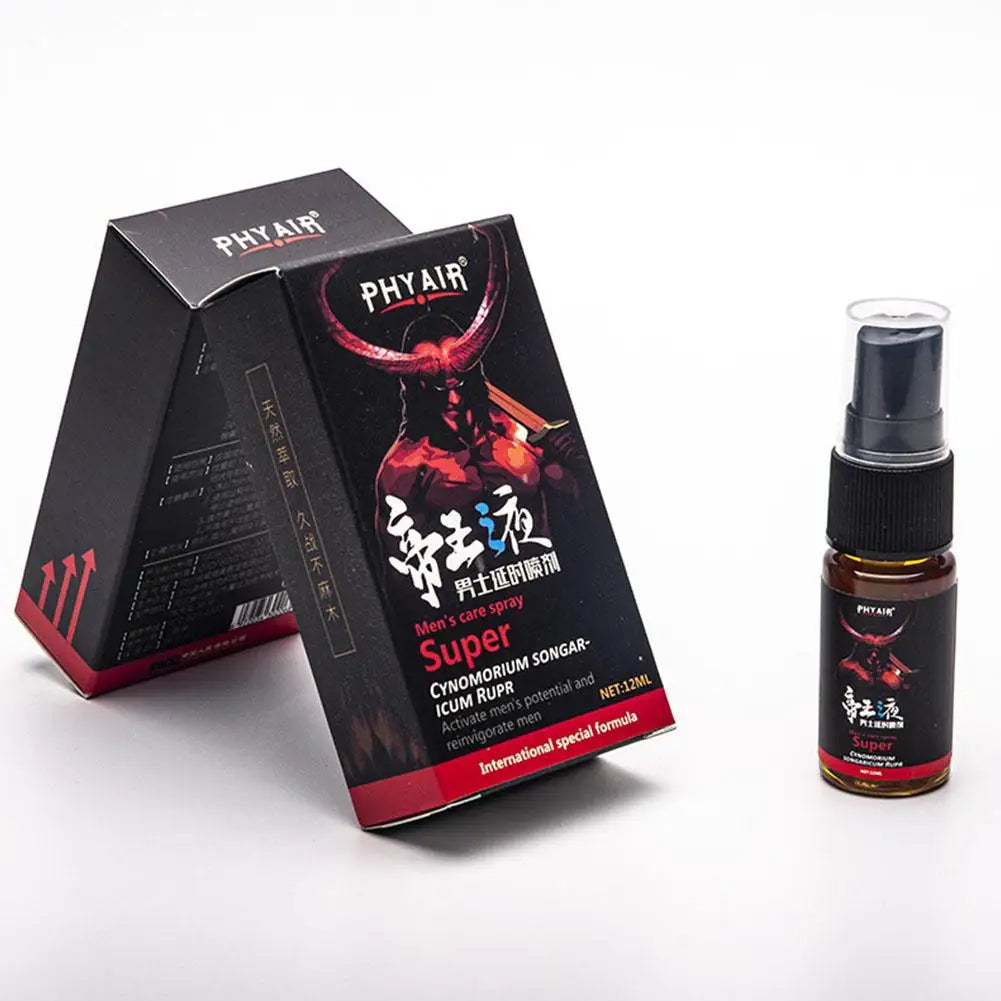 Men's Delay Spray – Natural, Fast-Acting | 12ml Topical Spray