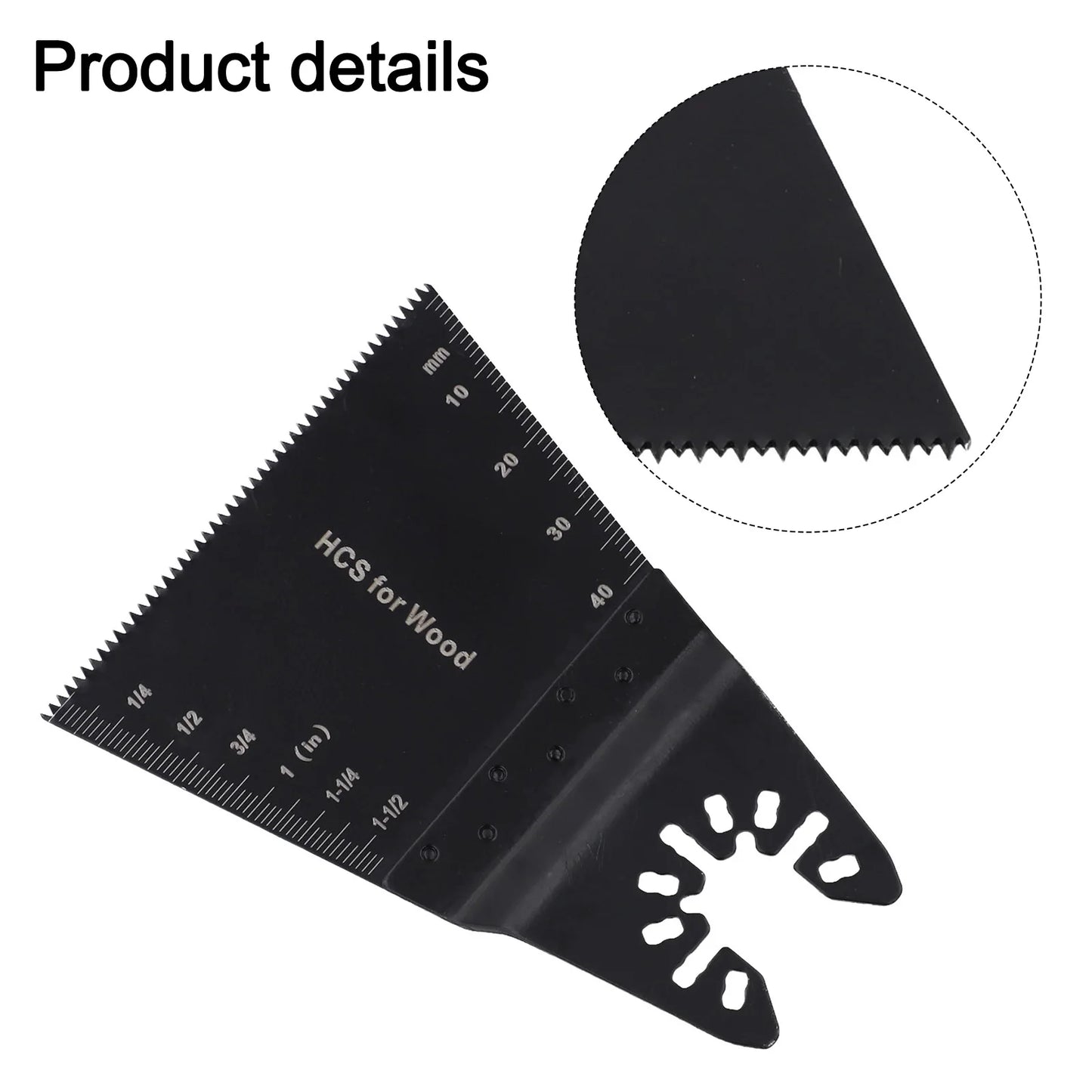 Carbon Steel Oscillating Saw Blade Multi-tool Wood Plastic Cutting