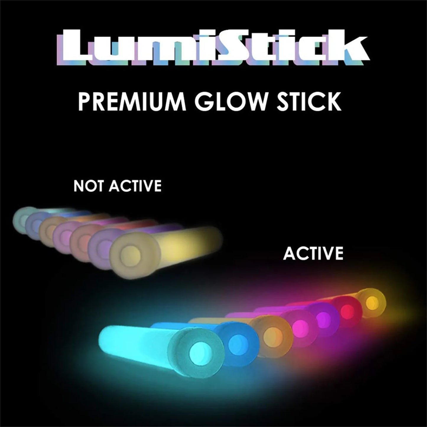5-Pack Glow Sticks – Emergency, Camping & Party Lights