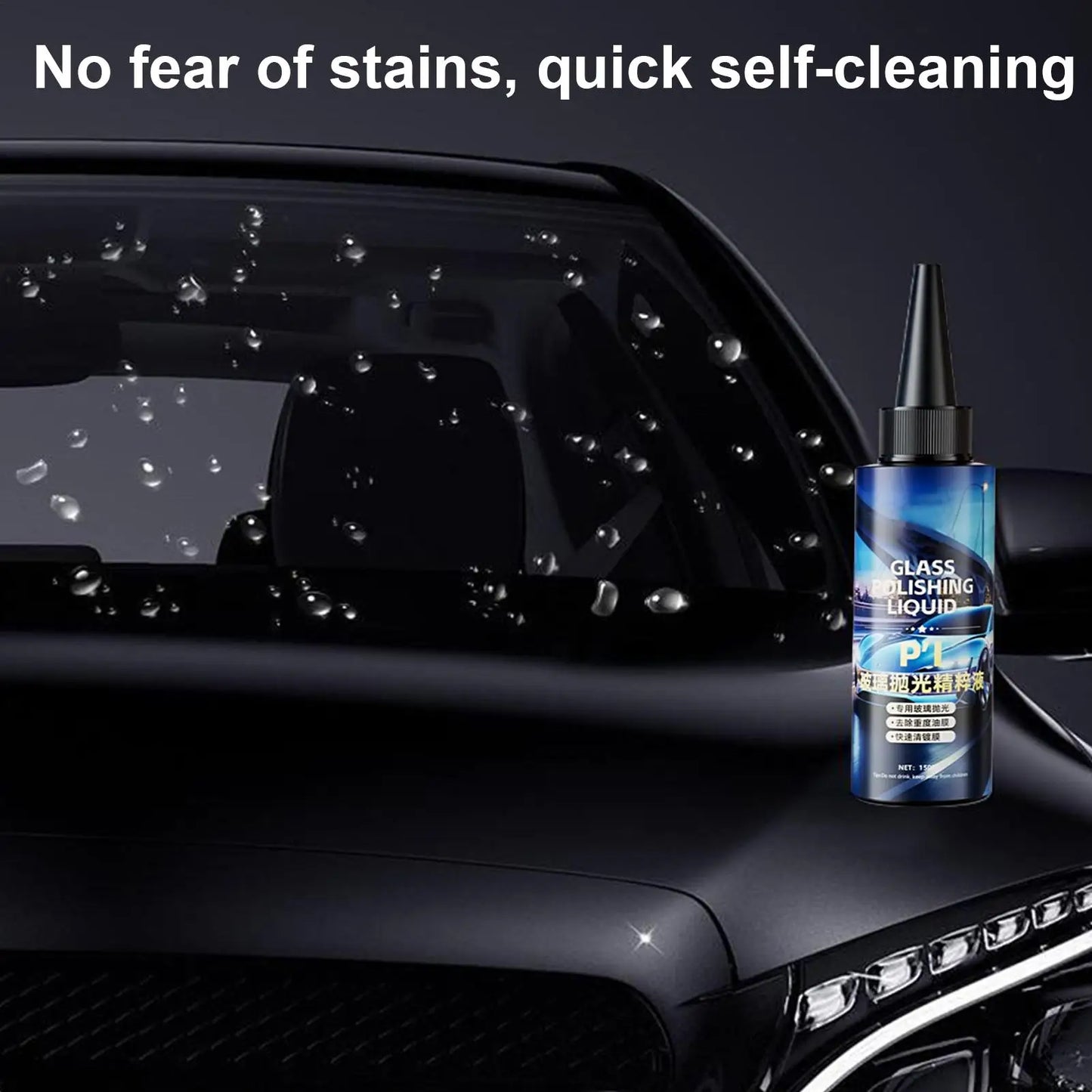 150ml Car Glass Oil Film Remover & Polishing Compound