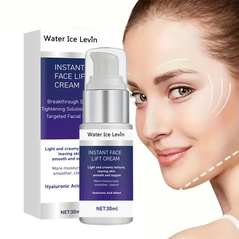 Instant Face Lift Cream with Hyaluronic Acid | Skin Tightening 30ml Peaceful Pleasures Health and Wellness