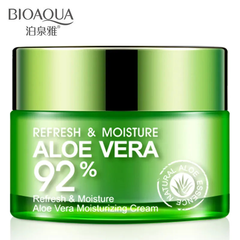 BIOAQUA Aloe Vera Face Cream – Deep Hydrating Anti-Wrinkle Moisturizer