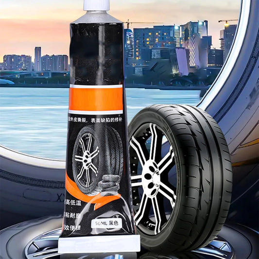 Car Rubber Tyre Repair Glue Quick Drying Formula Fast Repairs Waterproof Glue for Black Shoe Sealant Quick Dry Peaceful Pleasures Health and Wellness