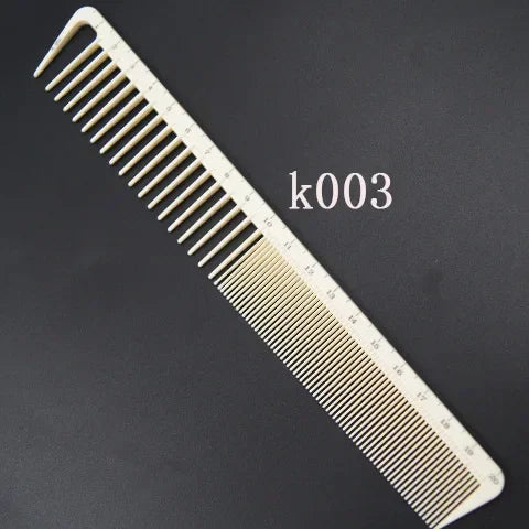 1PC High Quality Laser Scale Hair Comb Professional Hairdressing Comb Hair Brushes Salon Hair Cutting Styling Tools Barber Comb Peaceful Pleasures Health and Wellness K003