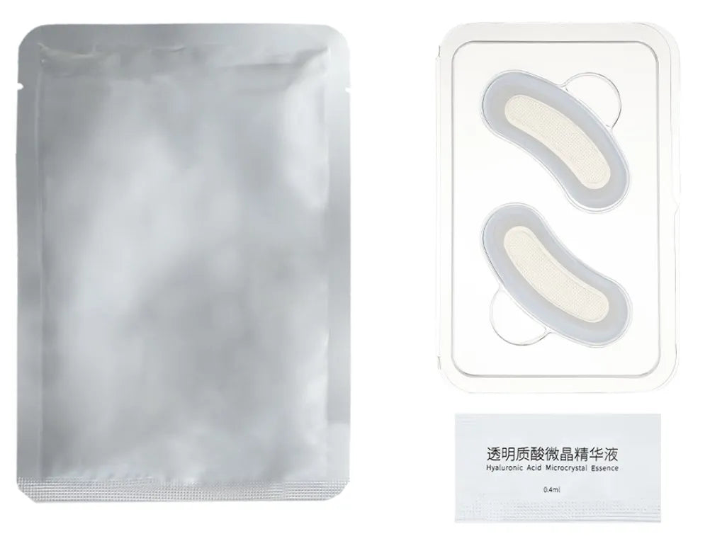 Hyaluronic Acid Microneedle Eye Patches | Brighten & Moisturize