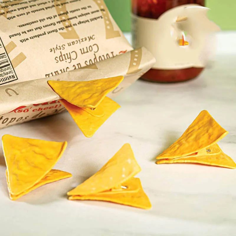 Simulation Potato Chip Clip Plastic Folder Snack Seal Organizer Long