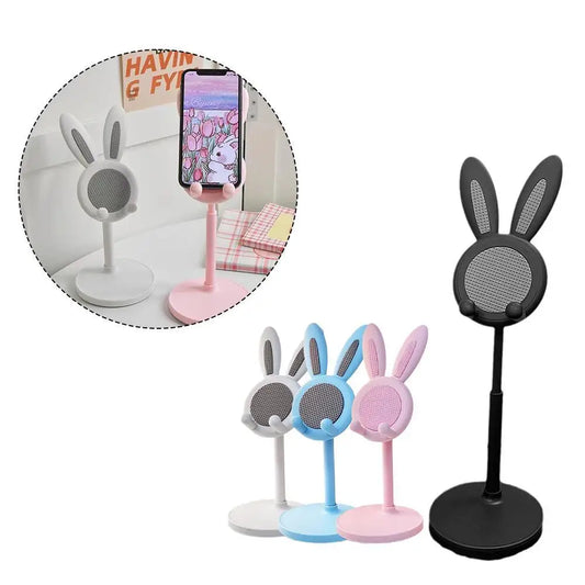 Cute Bunny Phone Stand | Adjustable Desktop Tablet Holder Phone Stand Oasis Select