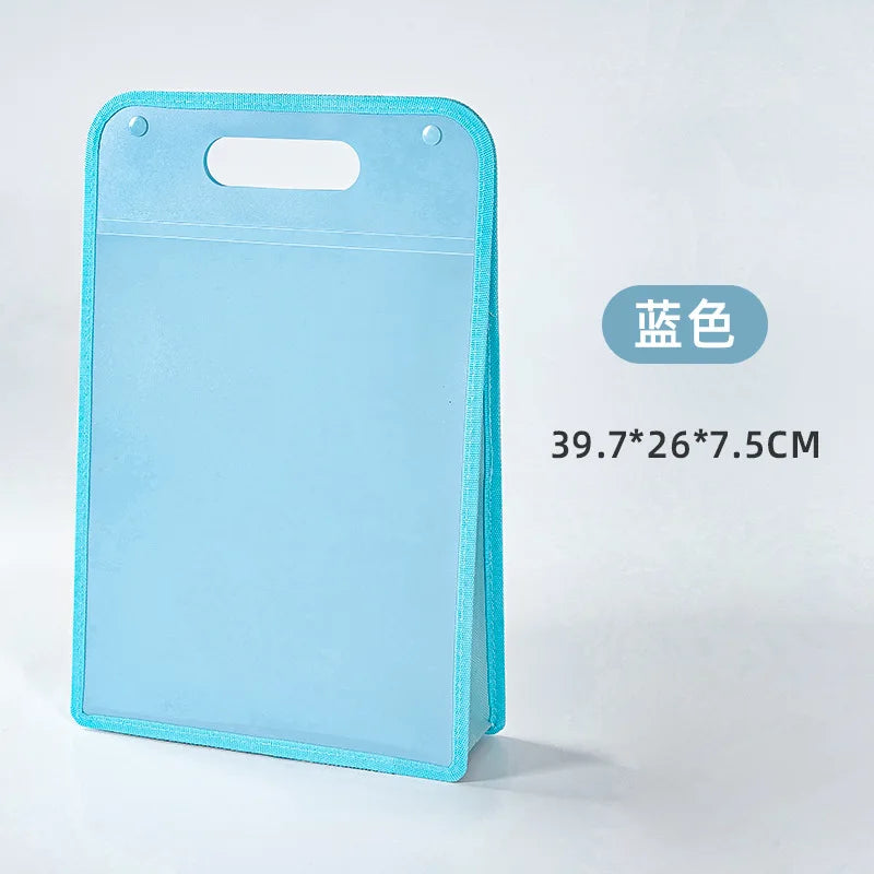 Professional A4 Portable Briefcase Bag Durable Self-seal File