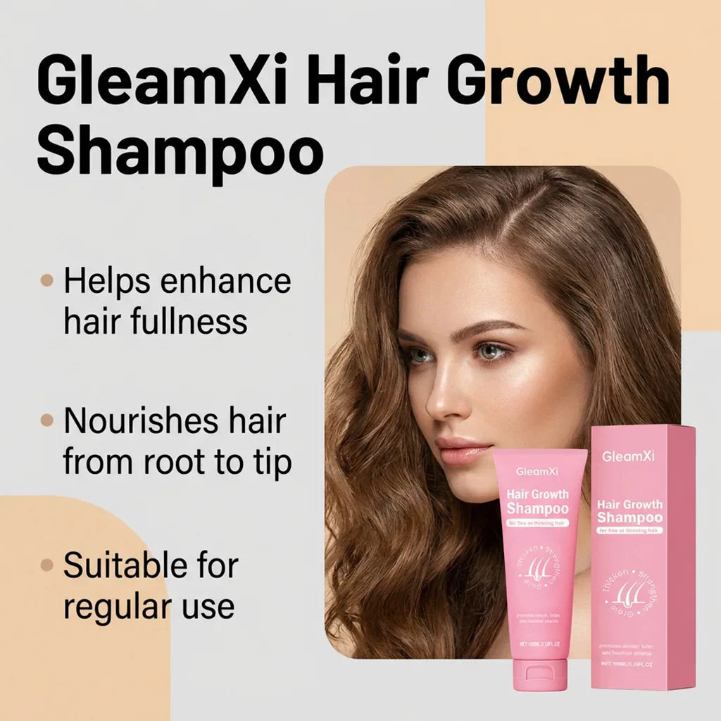 Gleamxi Turmeric Hair Growth Shampoo – Nourish & Strengthen