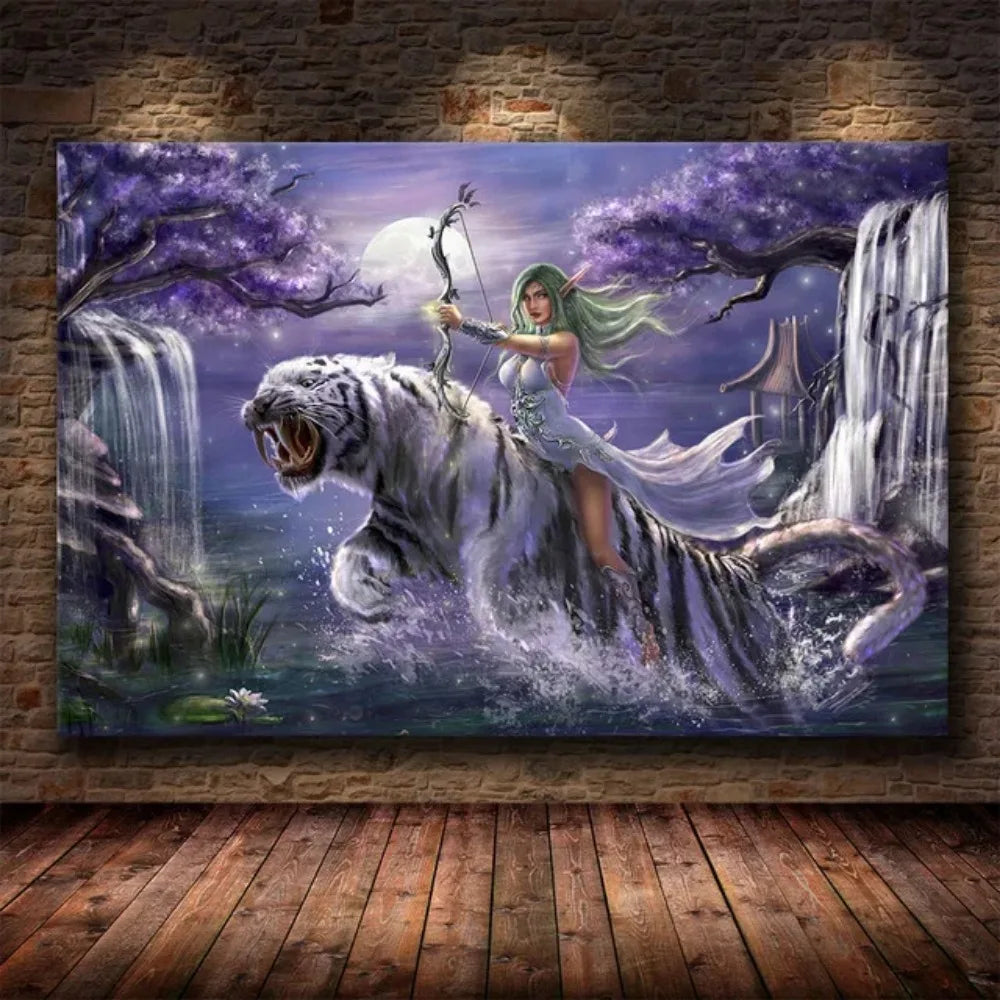 World of Warcraft HD Canvas Wall Art Poster | Unframed Print