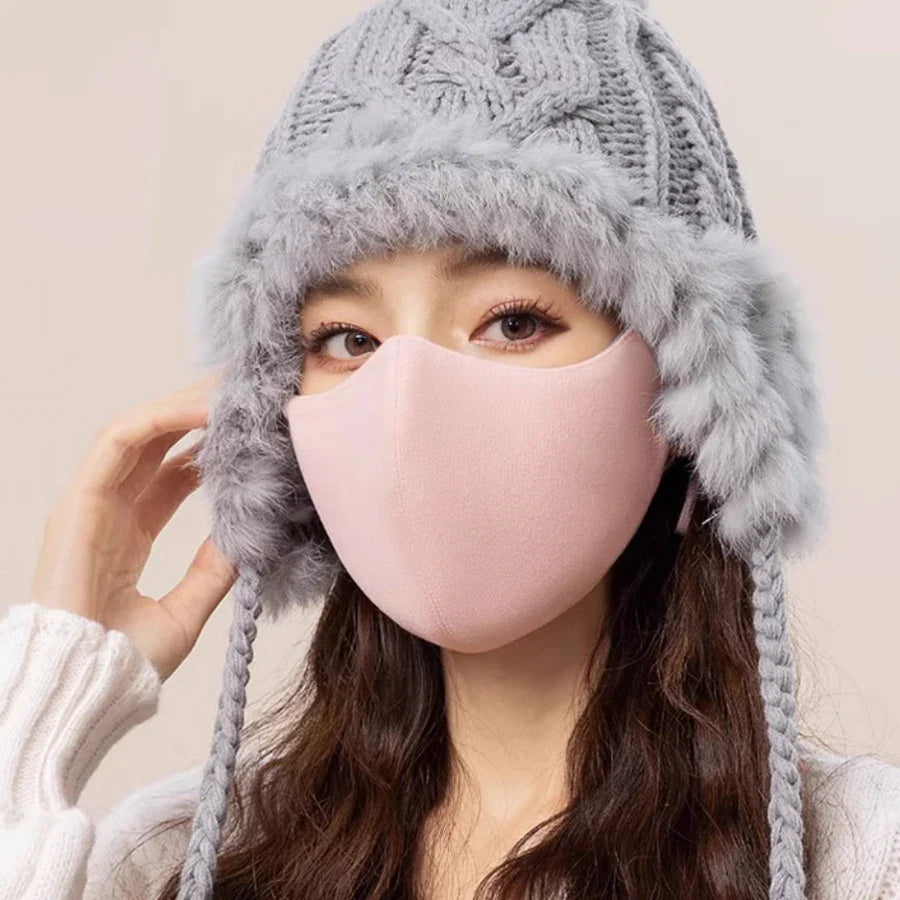 Women's Winter Face Mask – Washable, Windproof & Breathable
