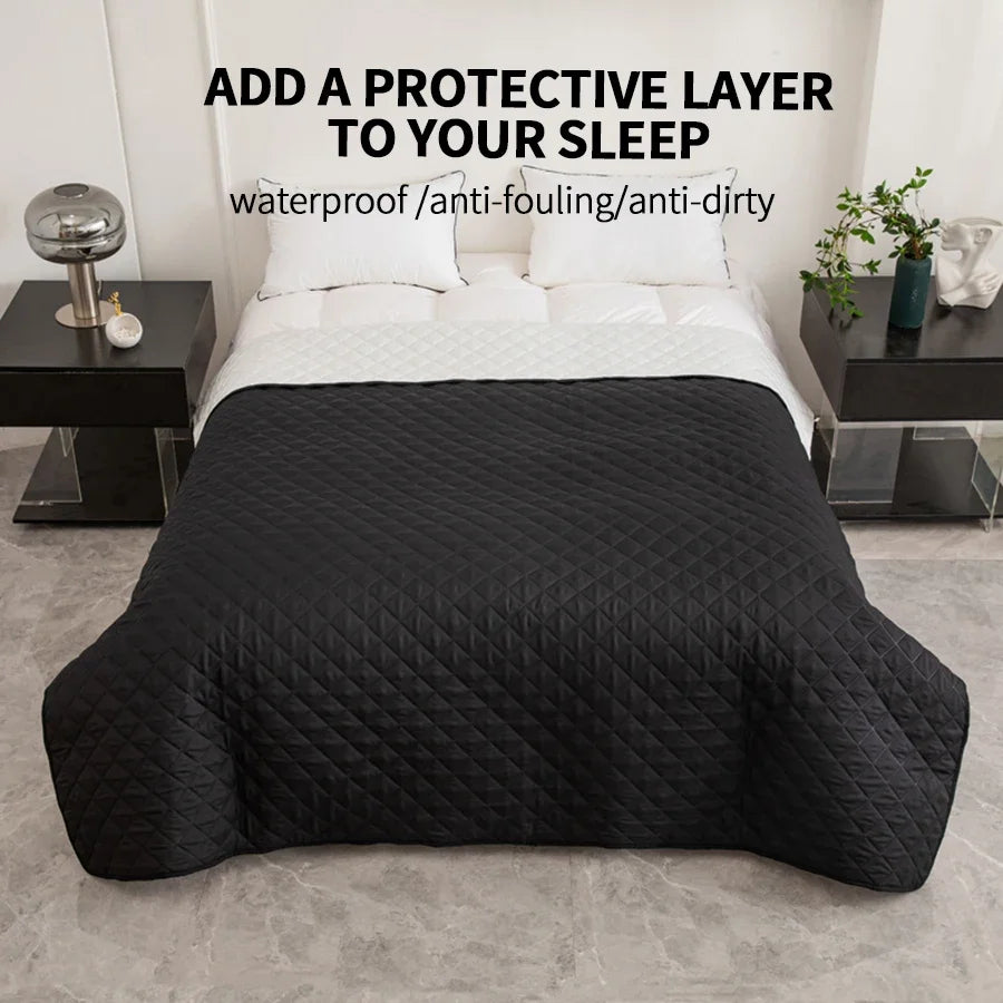 Waterproof Quilted Pet Bed Cover | Dog & Cat Couch Protector