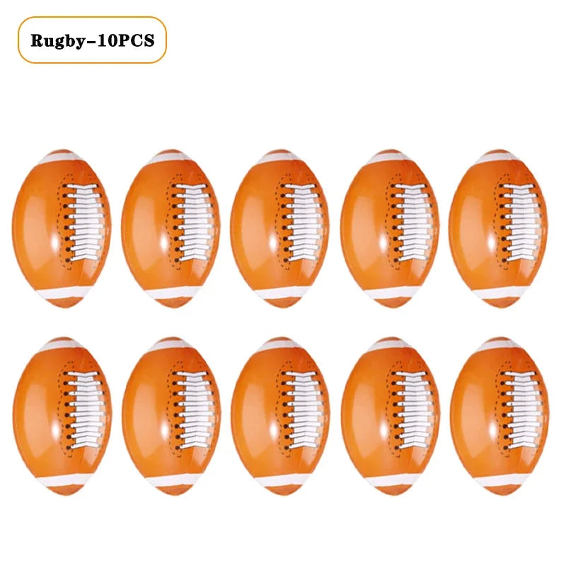 Inflatable Sports Balls Set – Football Basketball Baseball Party