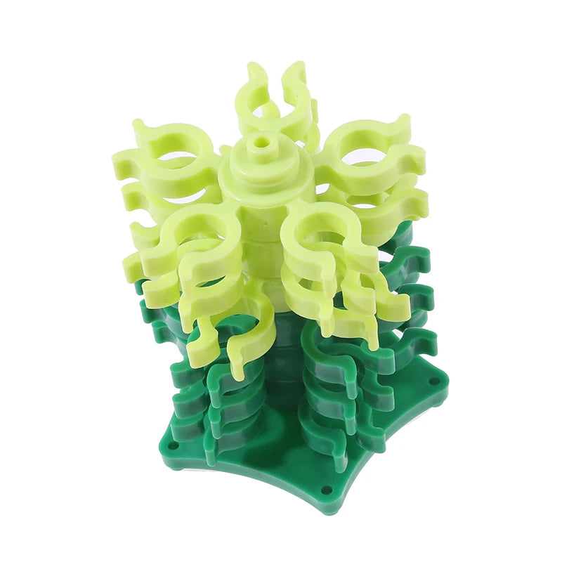 Rotary Bobbin Holder Tower Detachable Bobbin Clips Thread Storage Rack for Sewing Machine Bobbins Organizer Sewing Supplies Peaceful Pleasures Health and Wellness picture color